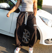 Baggy Sweatpants – Black