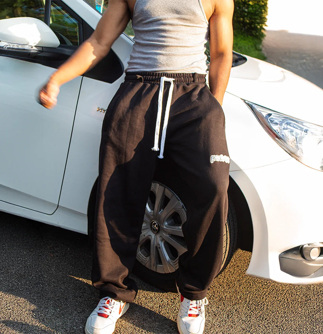 Baggy Sweatpants – Black