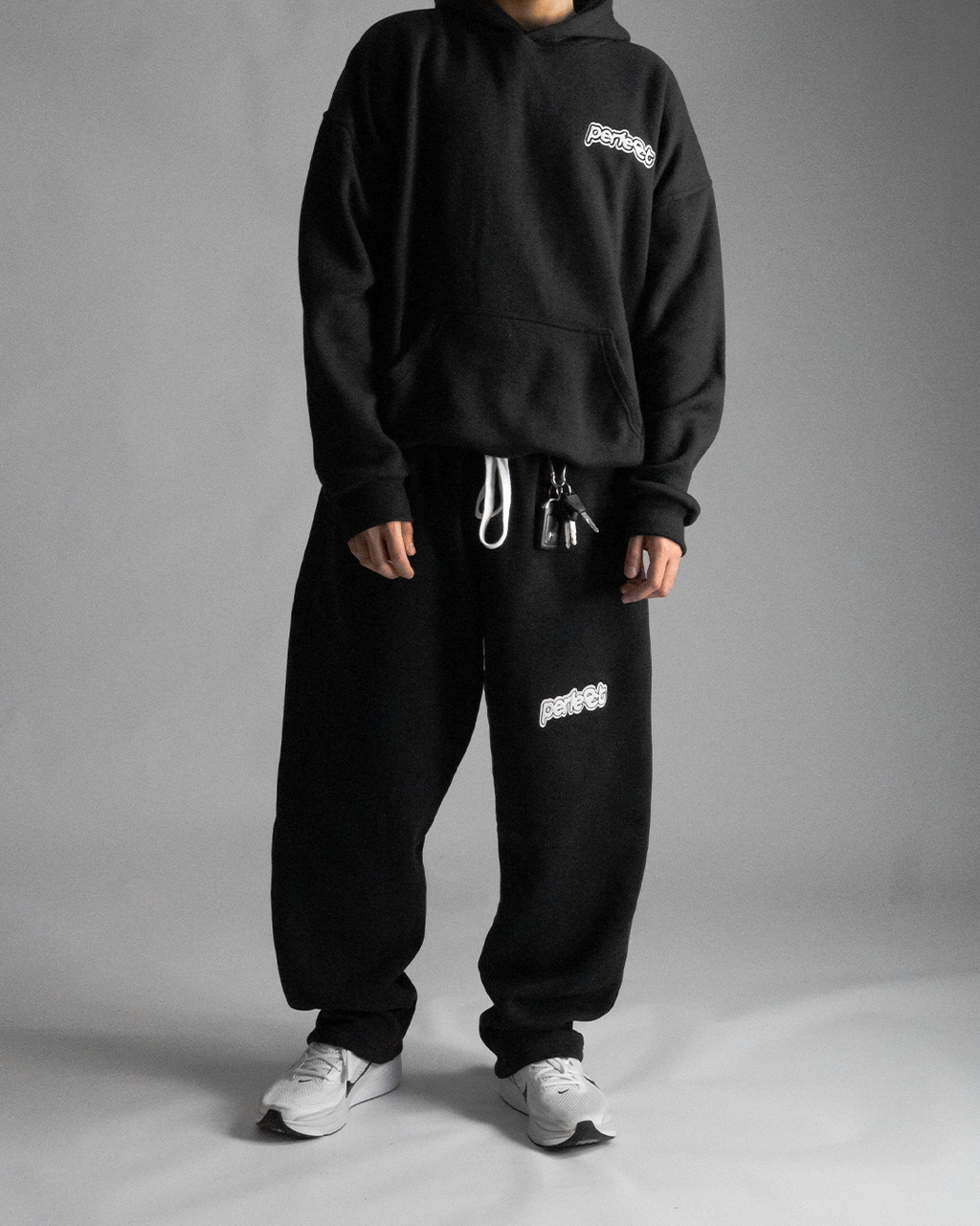 Baggy Sweatpants – Black