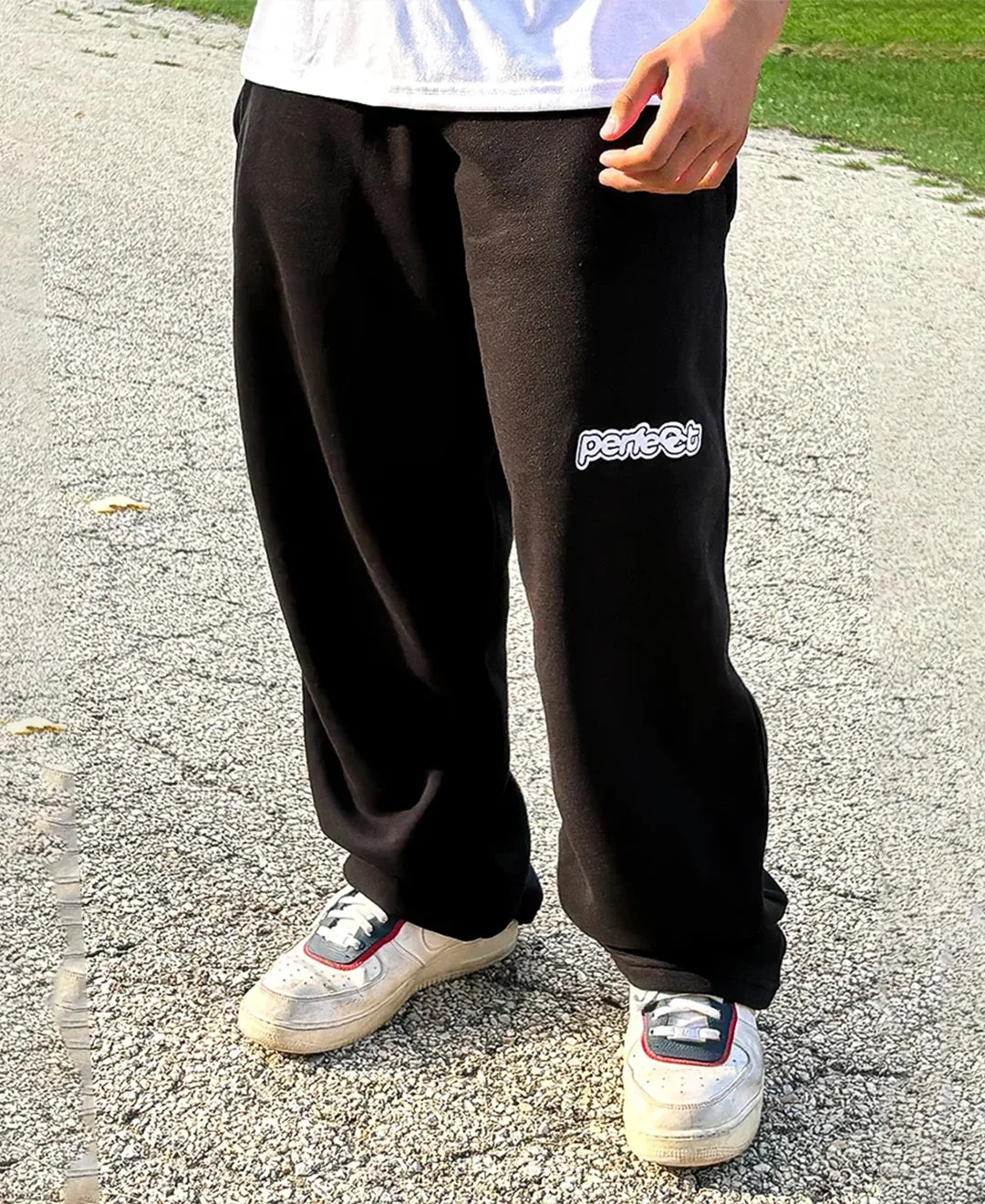 Baggy Sweatpants – Black
