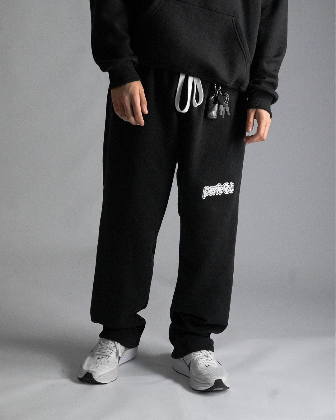 Baggy Sweatpants – Black