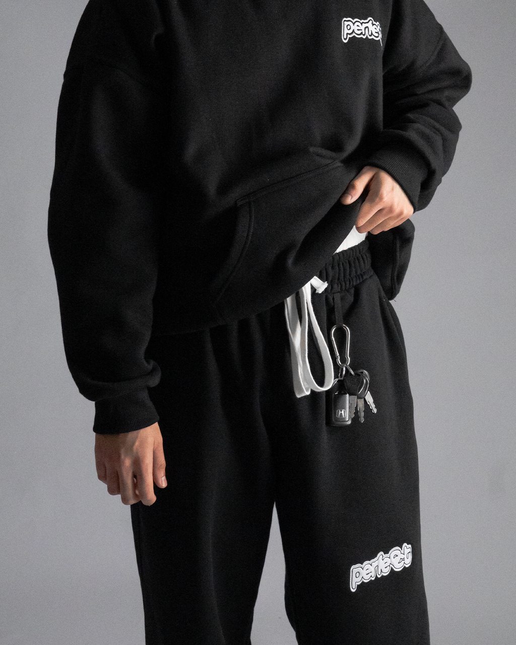 Baggy Sweatpants – Black