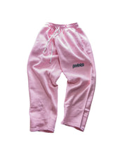 Straight-Leg Sweatpants - Pink