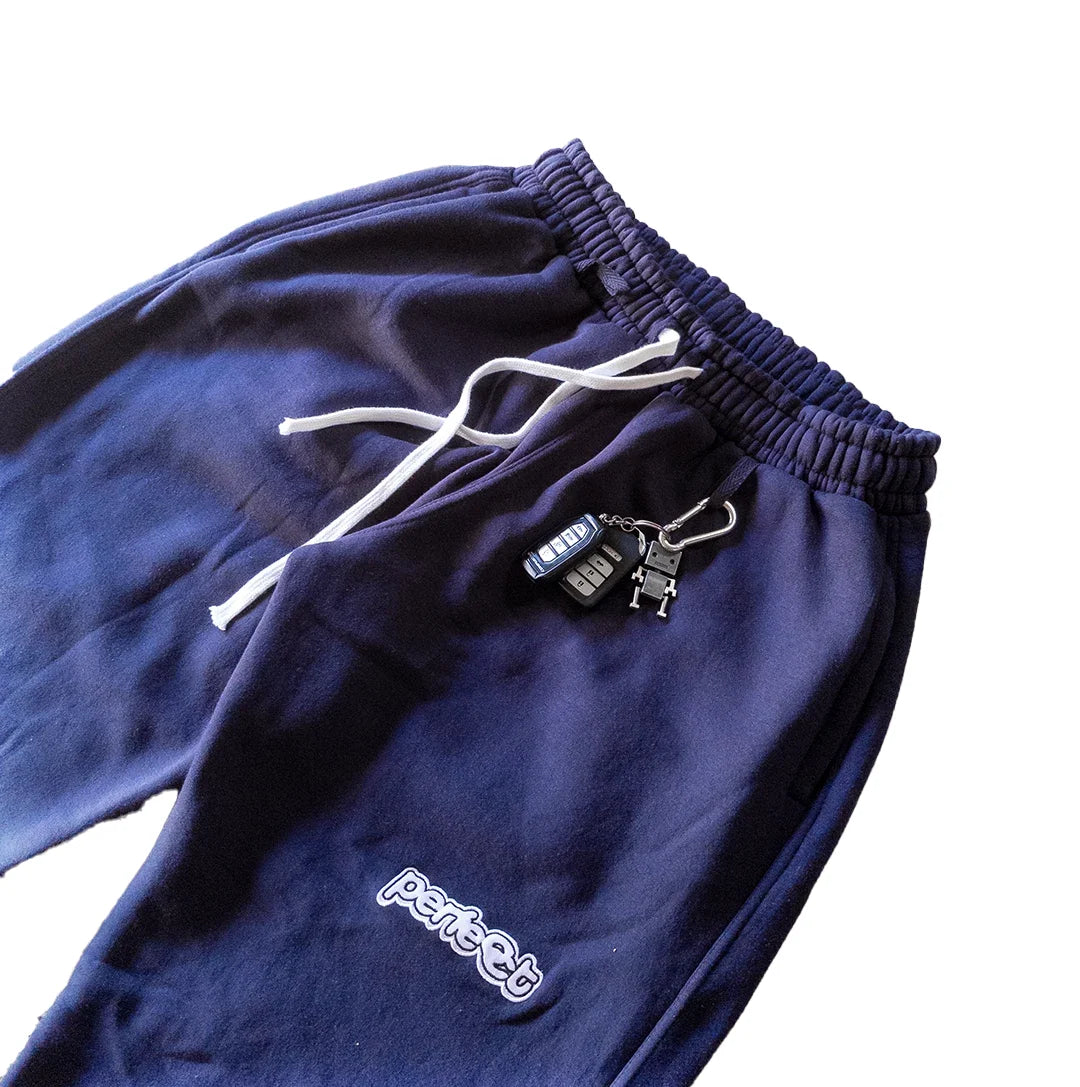Baggy Sweatpants – Navy Blue